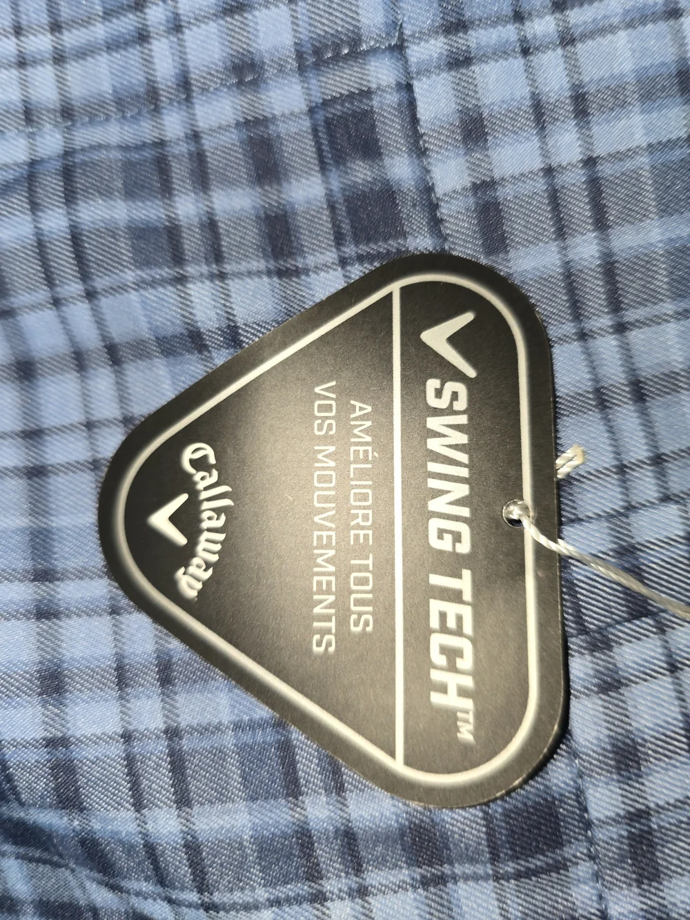 Callaway Men's Blue Plaid Golf Shorts - Active Waistband NWT Size 38T